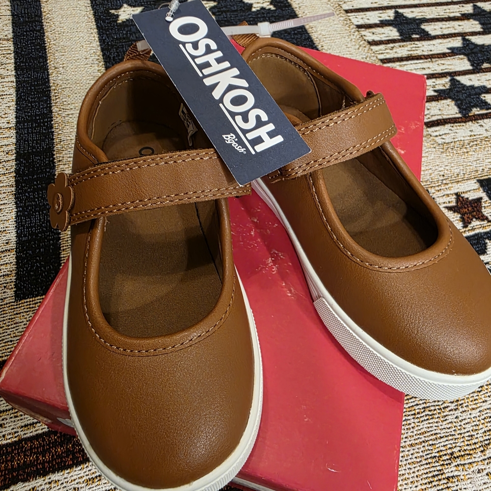 OshKosh B'gosh Brown Kids Shoes